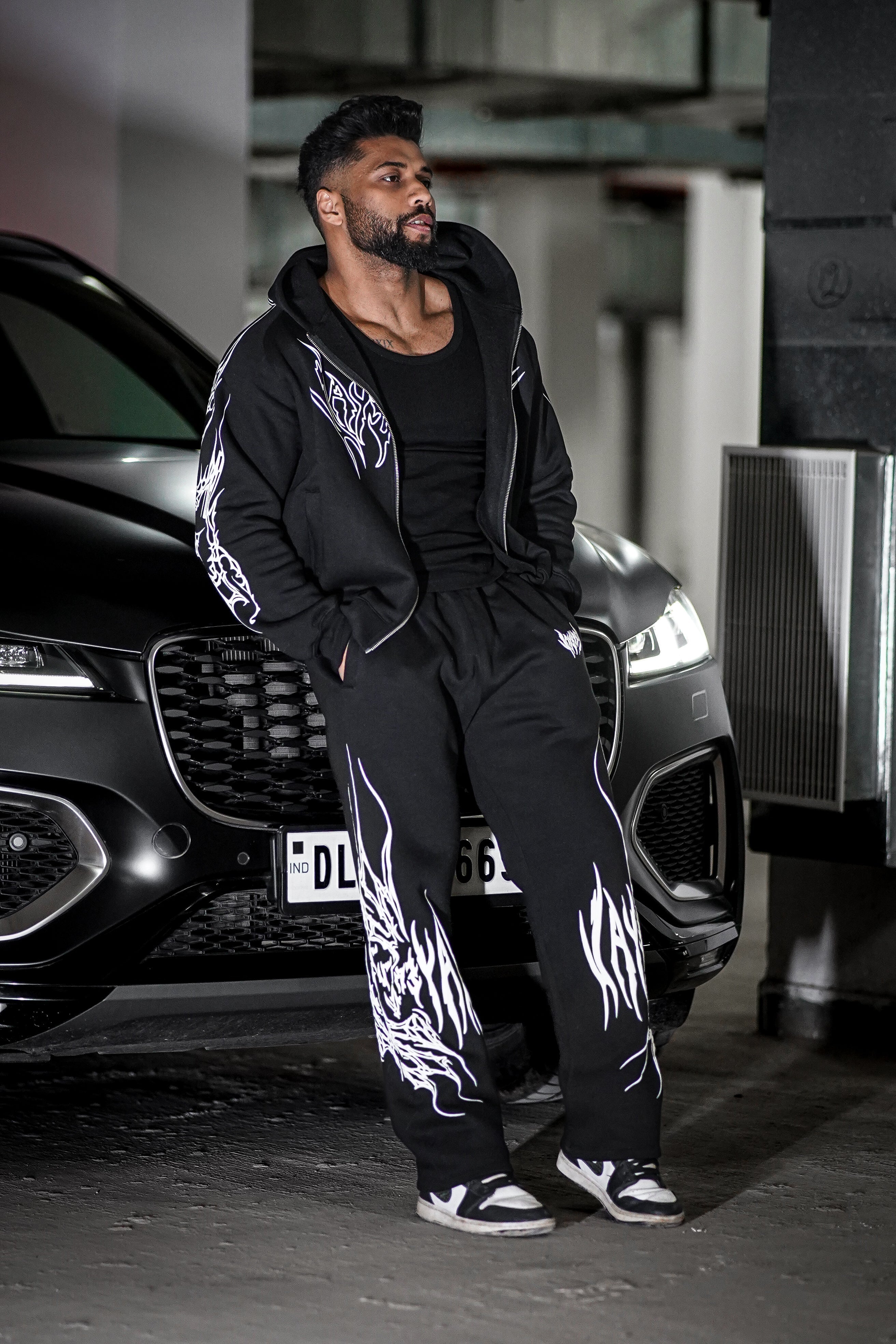 Skull Zip Hoodie - Premium from LAYERZZ - Just Rs. 1799! Shop now at LAYERZZ