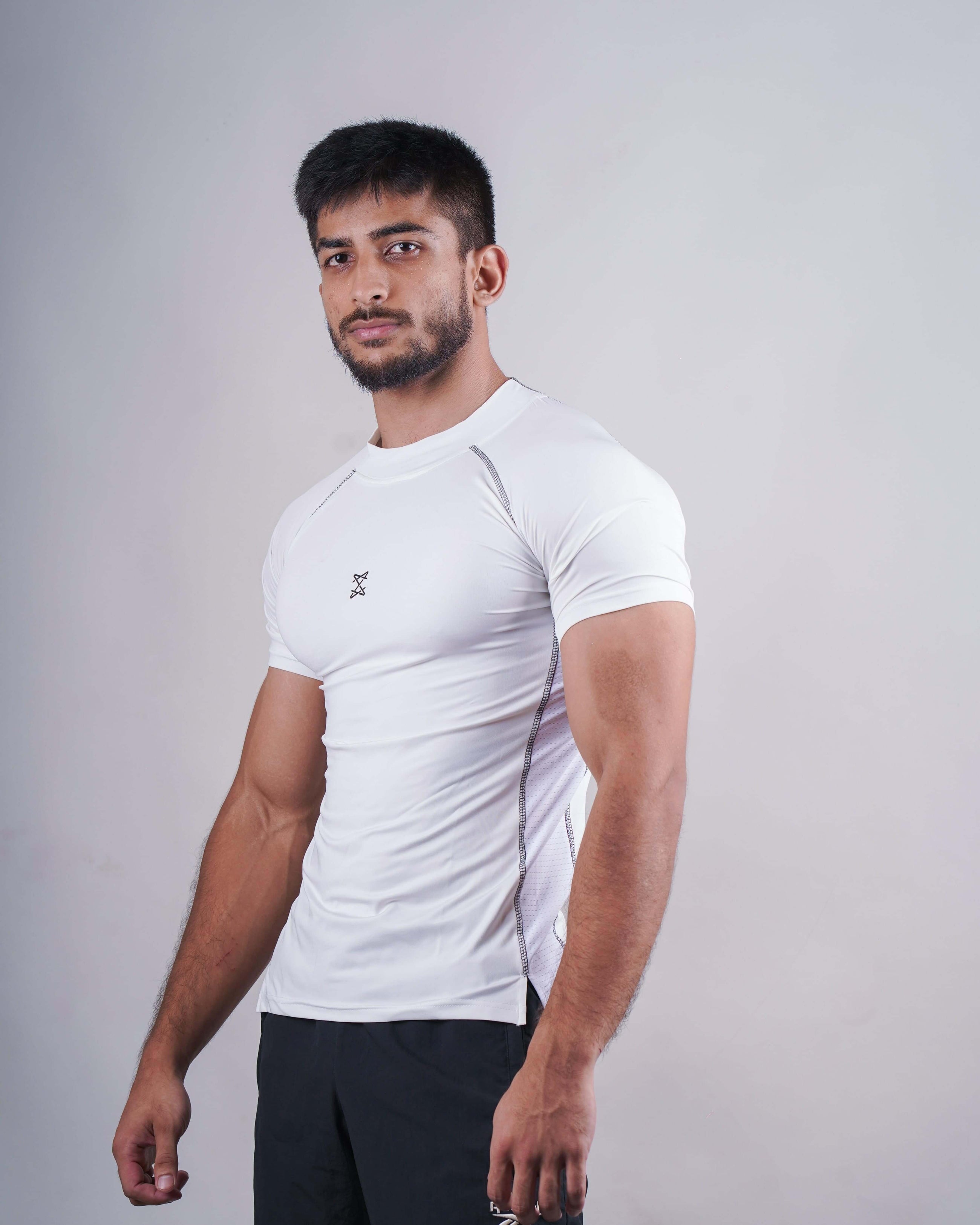 Center Logo Compression - Premium from My Store - Just Rs. 999! Shop now at LAYERZZ