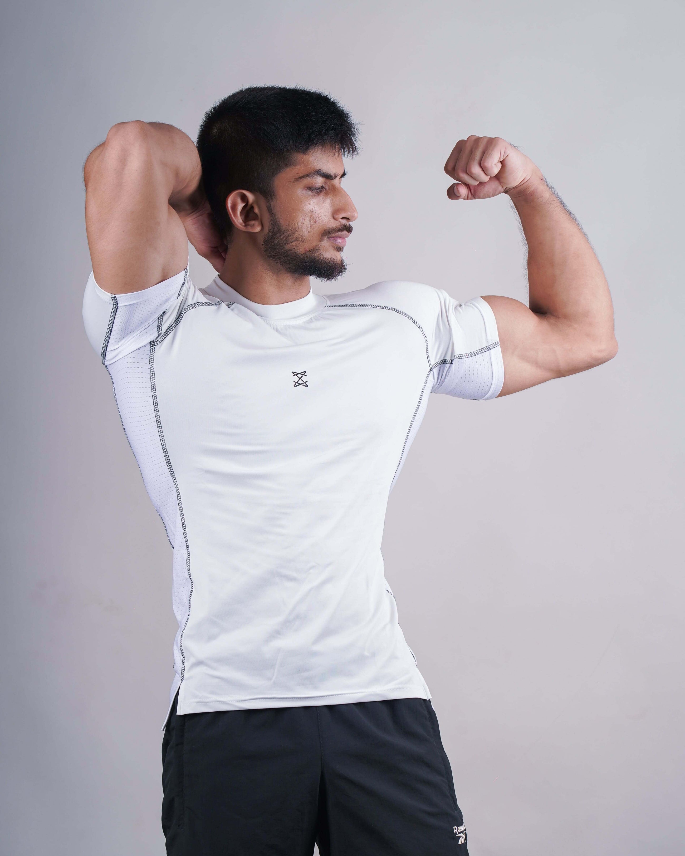 Center Logo Compression - Premium from My Store - Just Rs. 999! Shop now at LAYERZZ