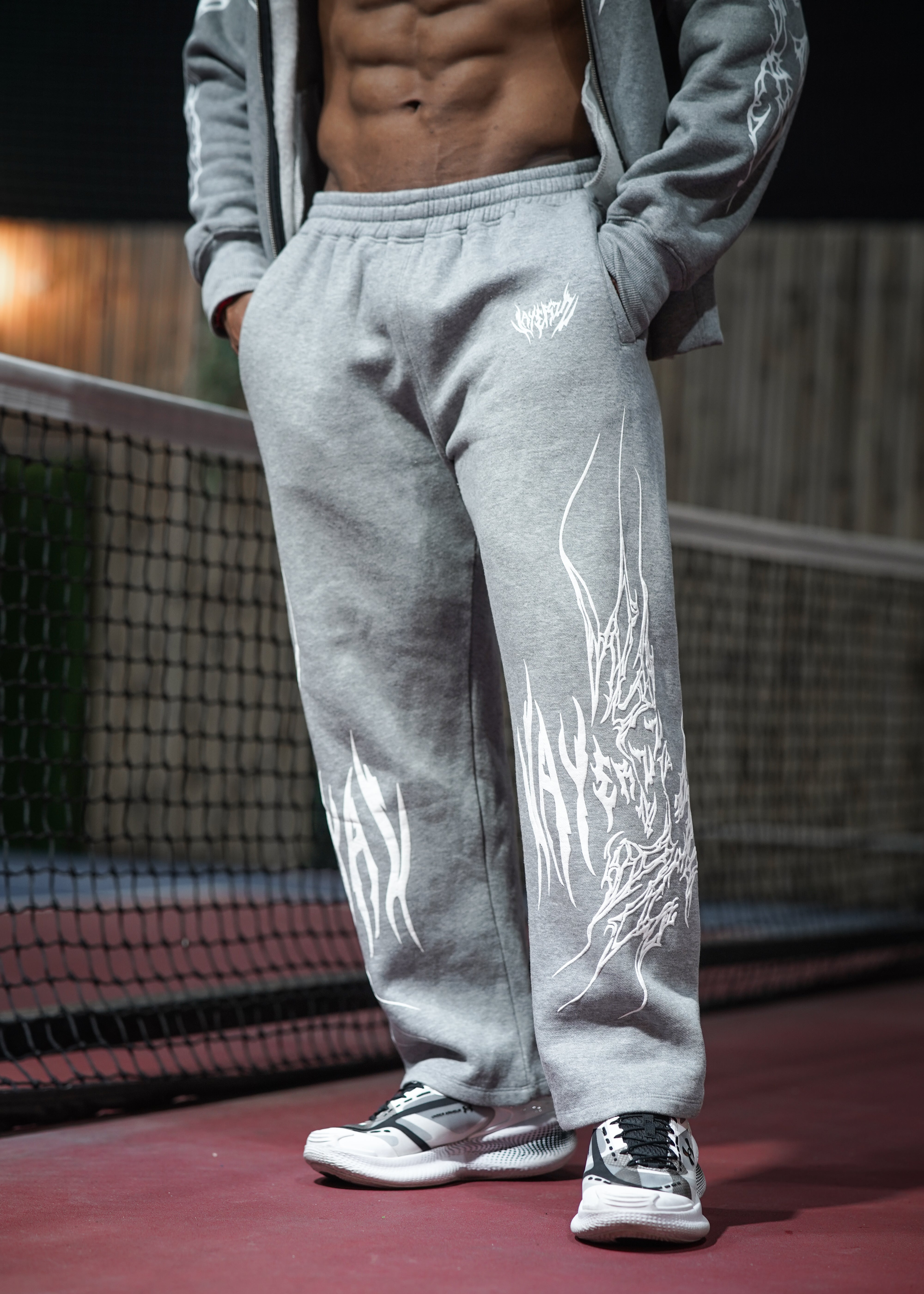 Skull Jogger - Grey