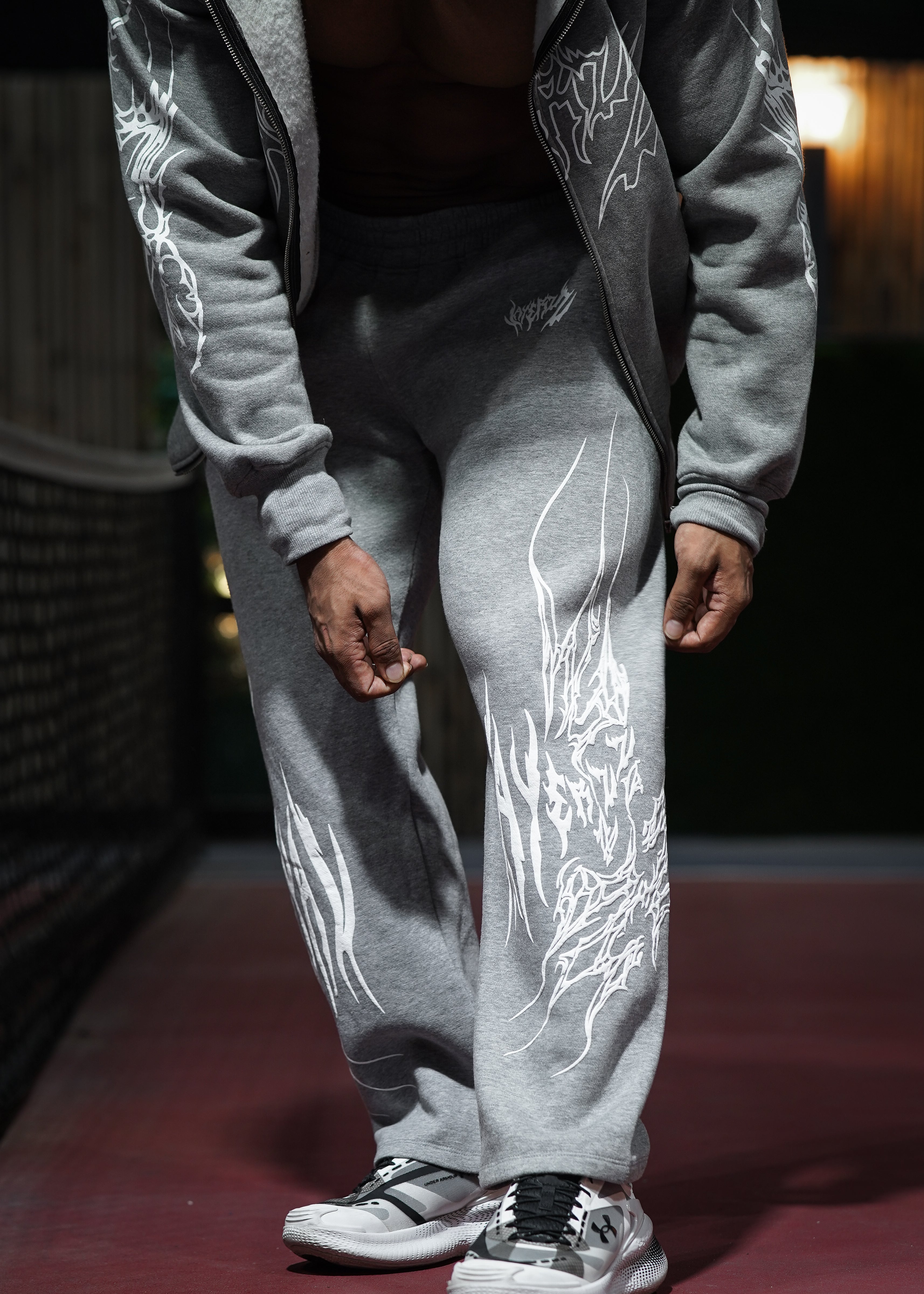 Skull Jogger - Grey