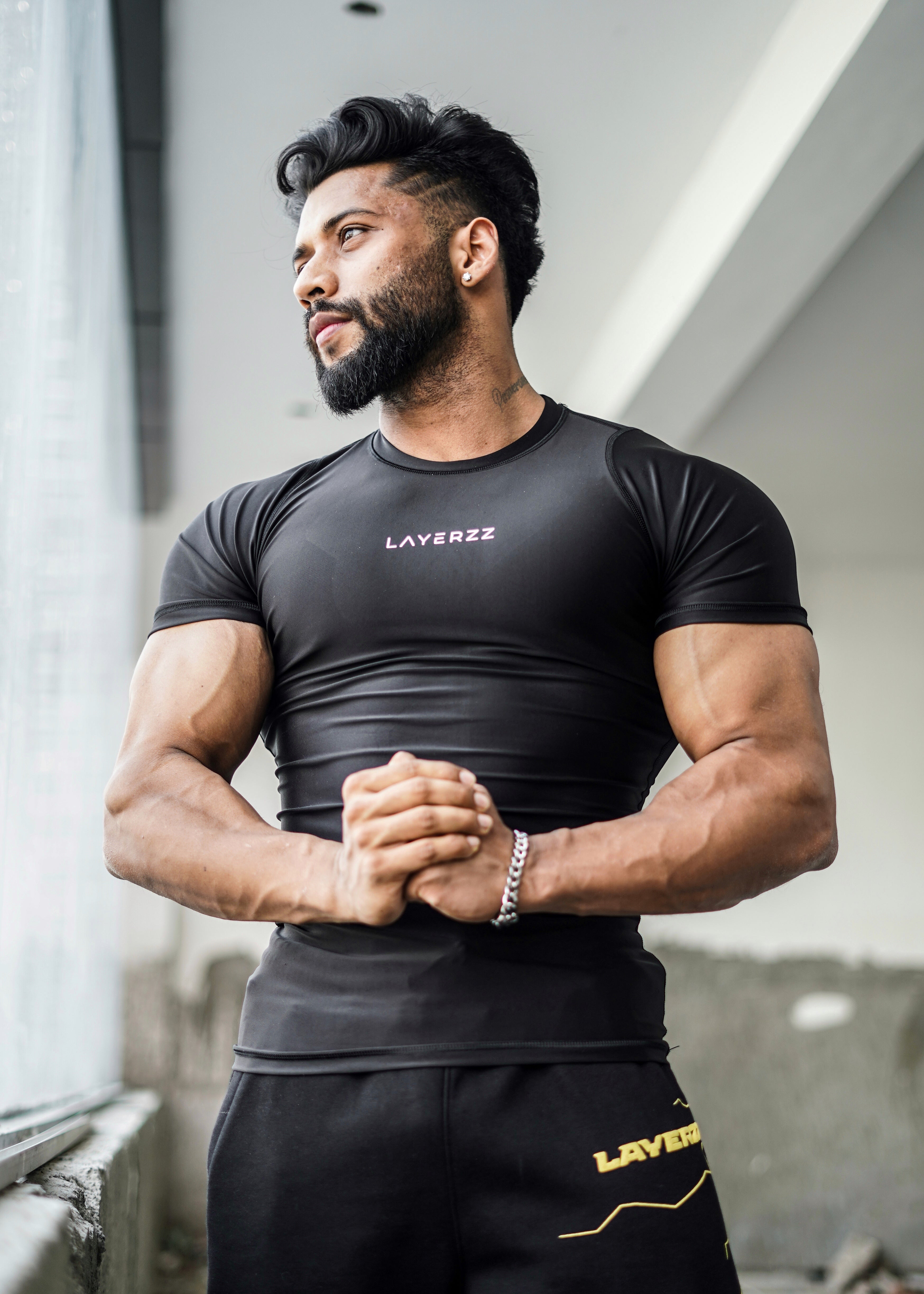 Super Dri Fit - Black - Premium  from LAYERZZ - Just Rs. 1199! Shop now at LAYERZZ