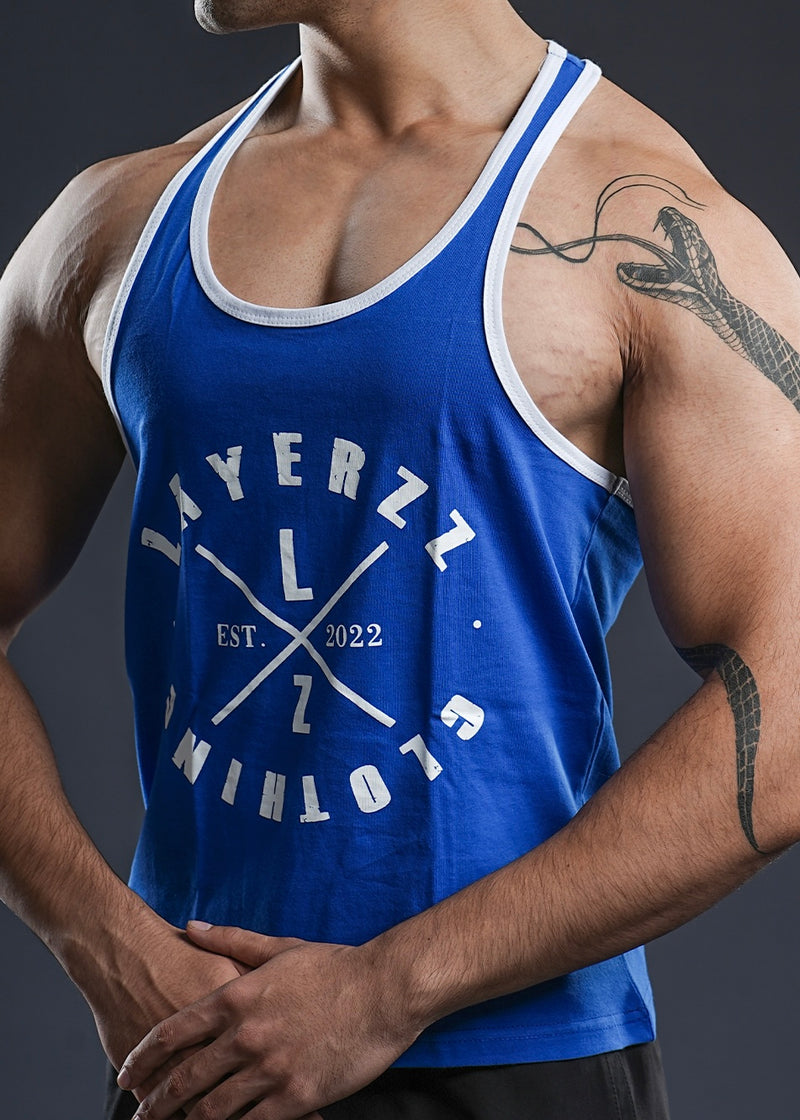 Legacy Stringer - Blue - Premium  from LAYERZZ - Just Rs. 699! Shop now at LAYERZZ