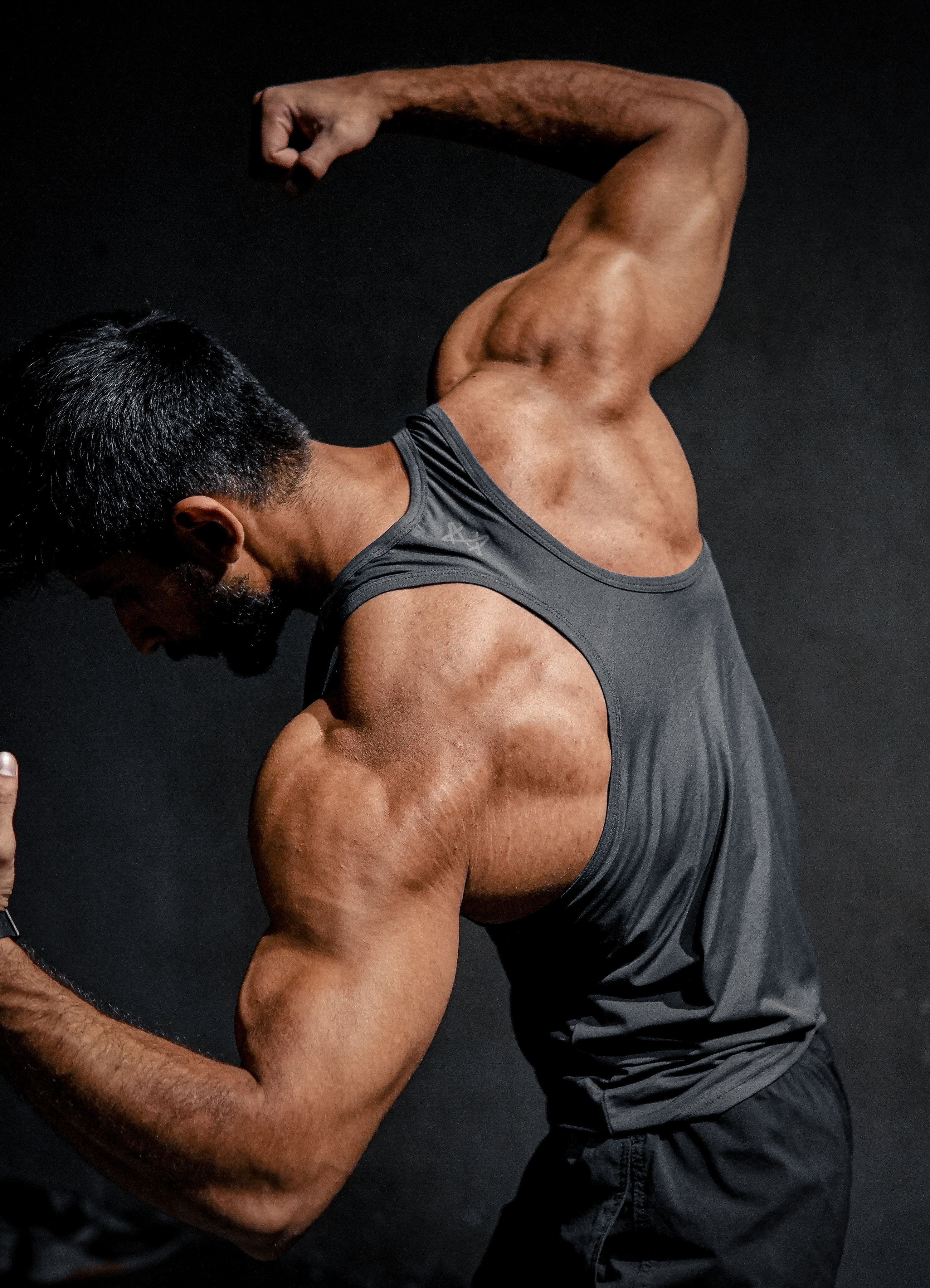 STRETCHY DRI-FIT DARK GREY