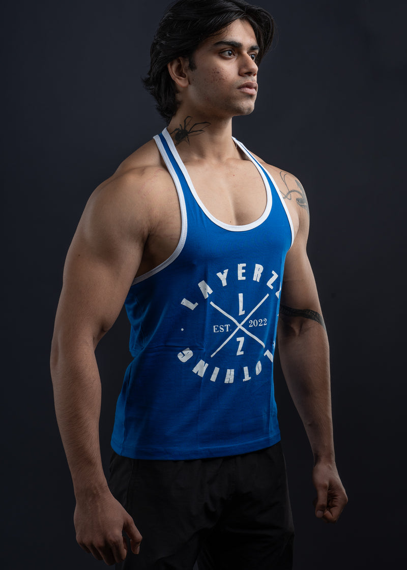 Legacy Stringer - Blue - Premium  from LAYERZZ - Just Rs. 699! Shop now at LAYERZZ
