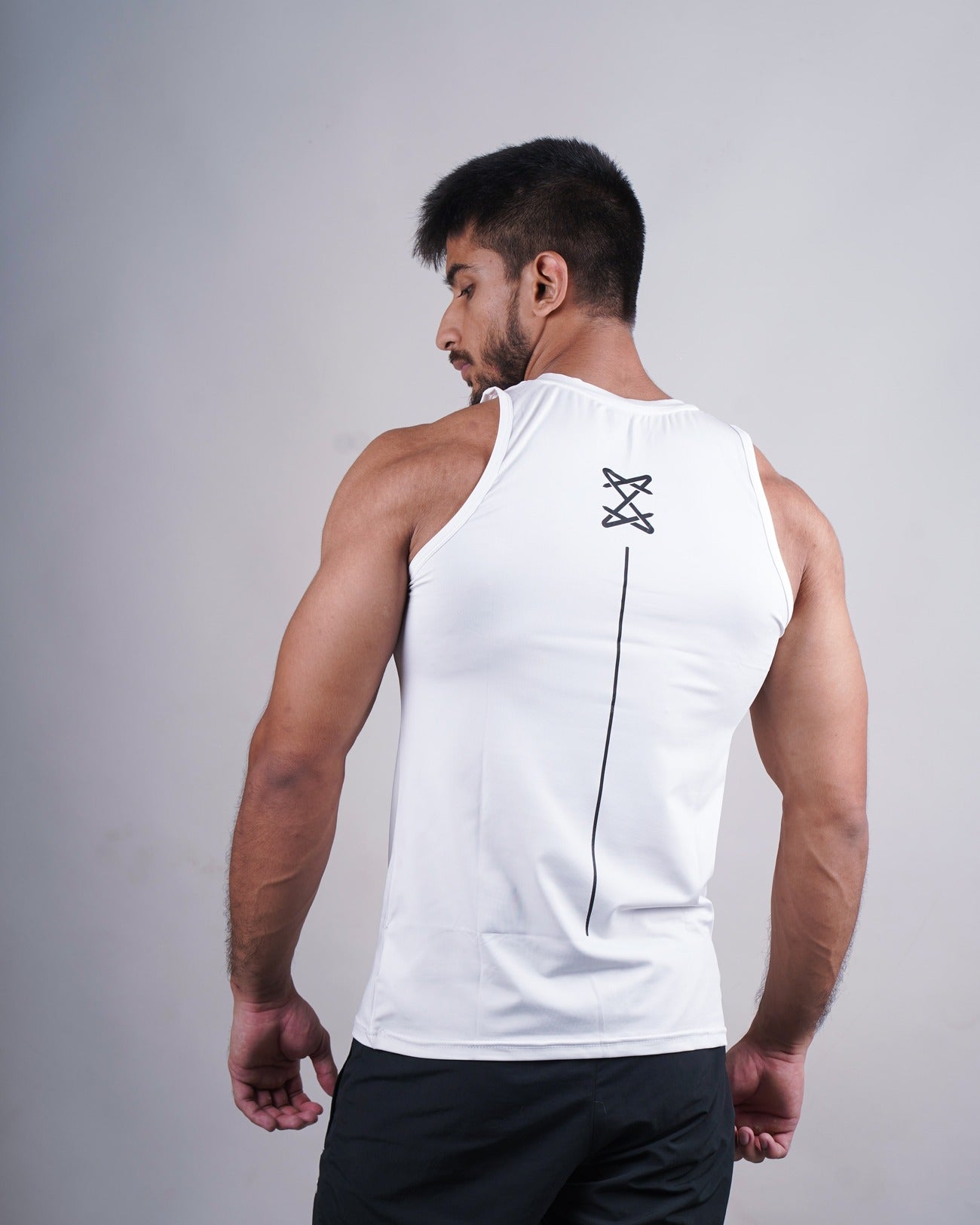 No Days off tank - white - Premium  from My Store - Just Rs. 699! Shop now at LAYERZZ