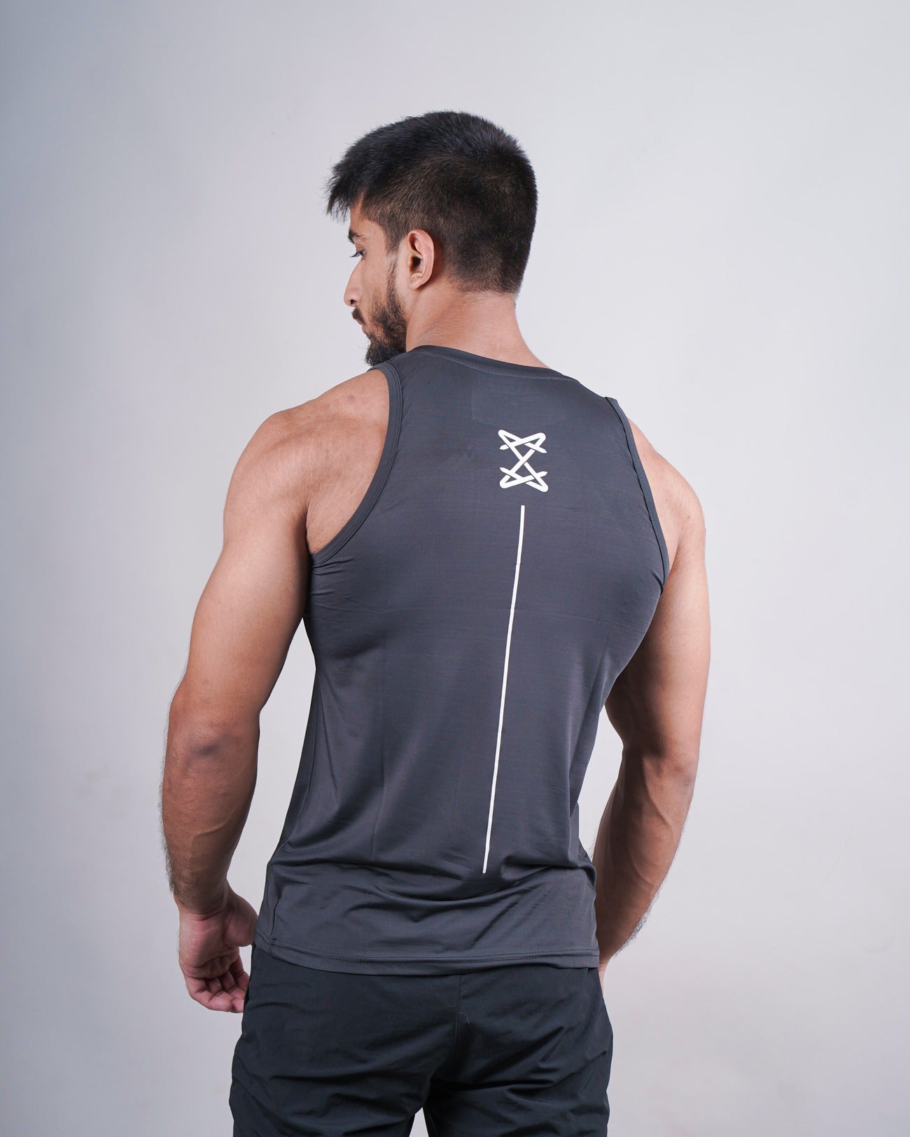 No days off tank - grey - Premium  from My Store - Just Rs. 699! Shop now at LAYERZZ