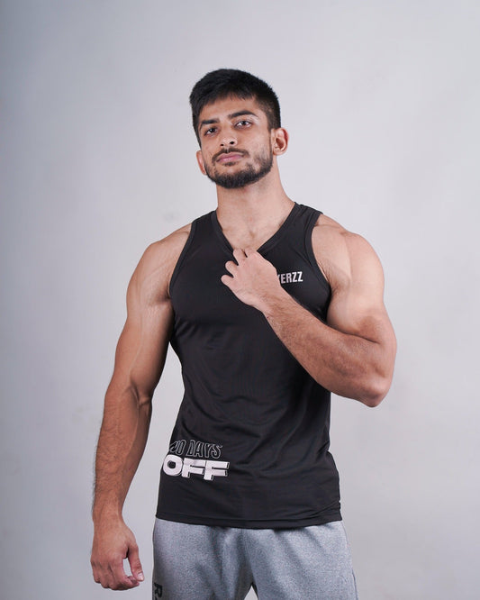 No days off tank - black - Premium  from My Store - Just Rs. 699! Shop now at LAYERZZ